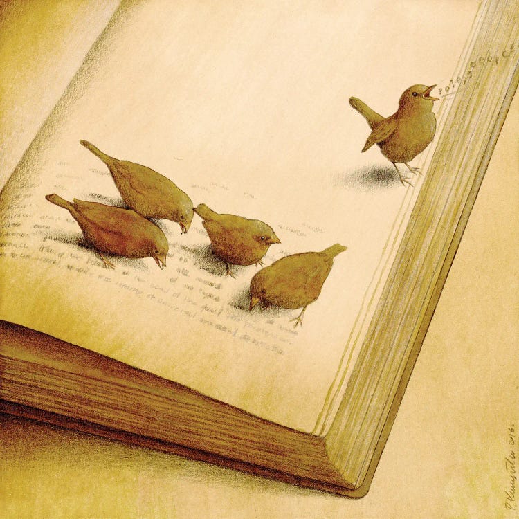 Audiobook by Pawel Kuczynski wall art