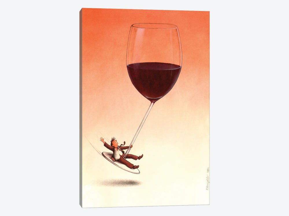 Wine by Pawel Kuczynski 1-piece Canvas Print