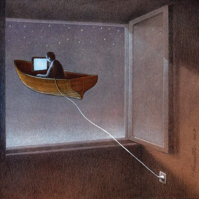 Anchor by Pawel Kuczynski framed wall art