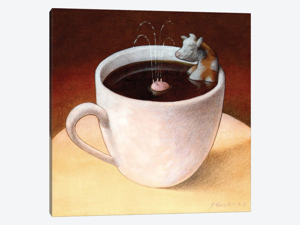 Coffee With Milk by Pawel Kuczynski 1-piece Art Print