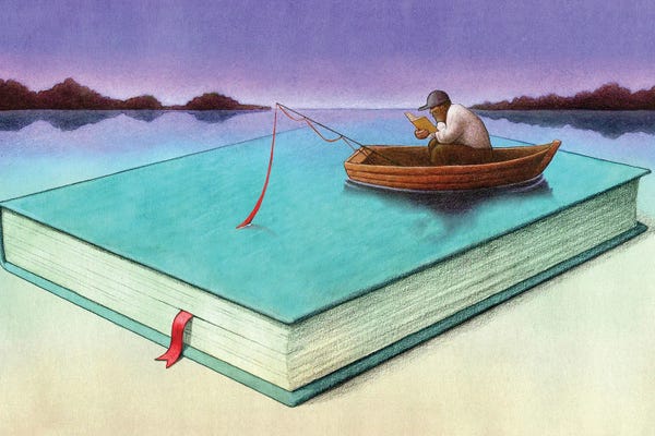 Rowboats: Fishing by Pawel Kuczynski