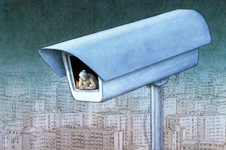 Monitor by Pawel Kuczynski wall art