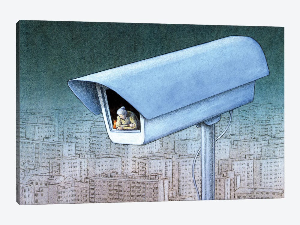 Monitor by Pawel Kuczynski 1-piece Canvas Art