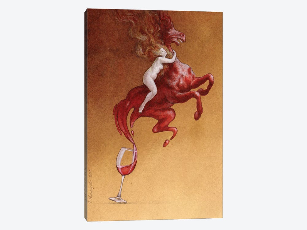 Wild Horse by Pawel Kuczynski 1-piece Canvas Art Print