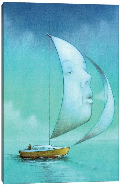 Boat Soul Canvas Art Print - Pawel Kuczynski