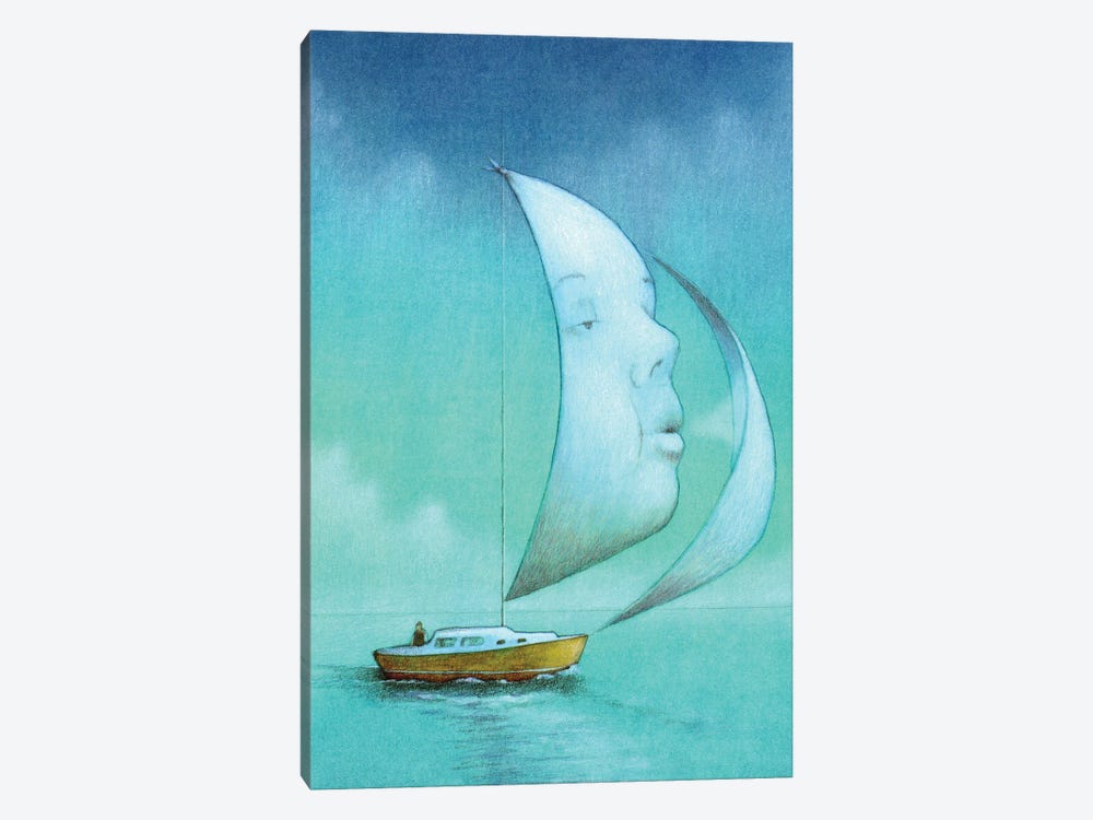 Boat Soul by Pawel Kuczynski 1-piece Canvas Artwork