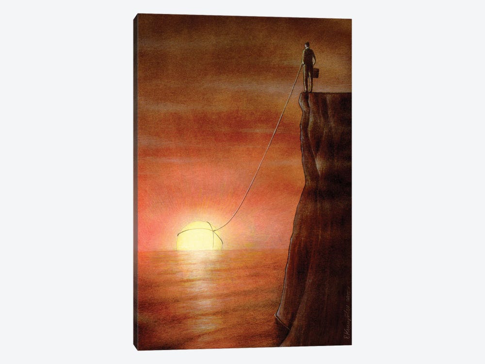 Sunset by Pawel Kuczynski 1-piece Canvas Artwork