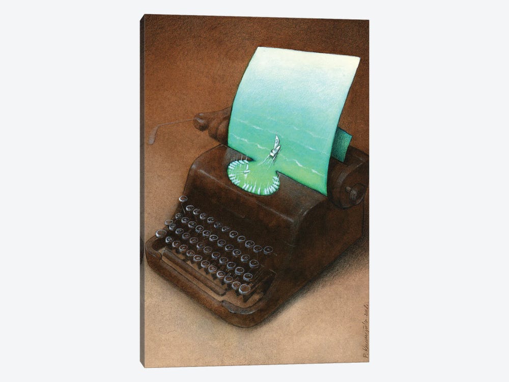 Typewriter by Pawel Kuczynski 1-piece Art Print