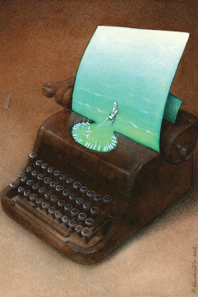 Pawel Kuczynski: Typewriter by Pawel Kuczynski
