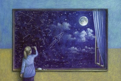 Space by Pawel Kuczynski art print