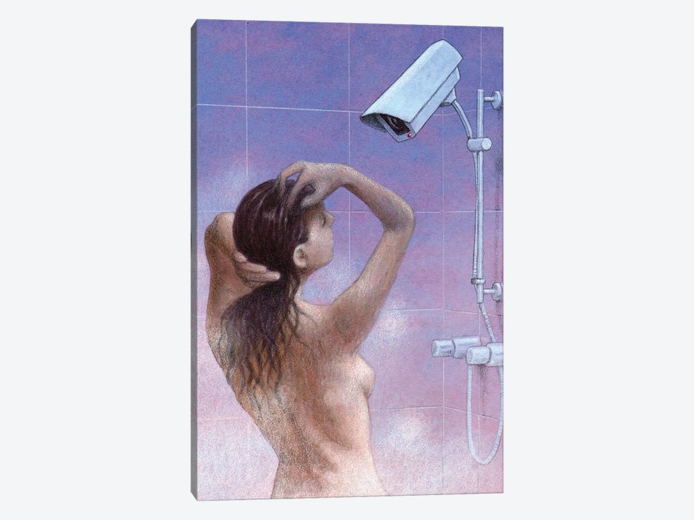 Shower by Pawel Kuczynski 1-piece Canvas Wall Art