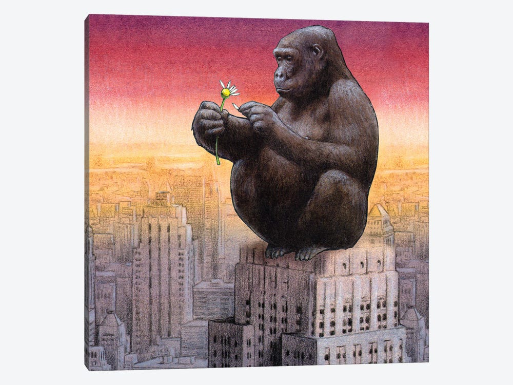 King Kong by Pawel Kuczynski 1-piece Canvas Wall Art