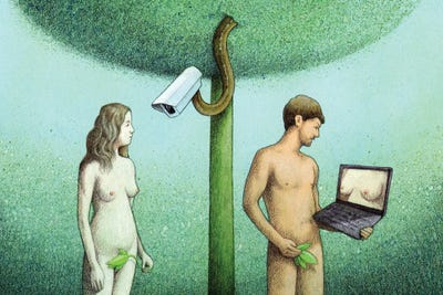 Pornography by Pawel Kuczynski art print