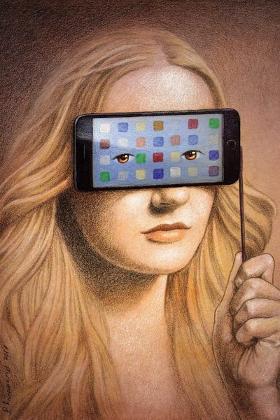 Witty Humor: Mask by Pawel Kuczynski