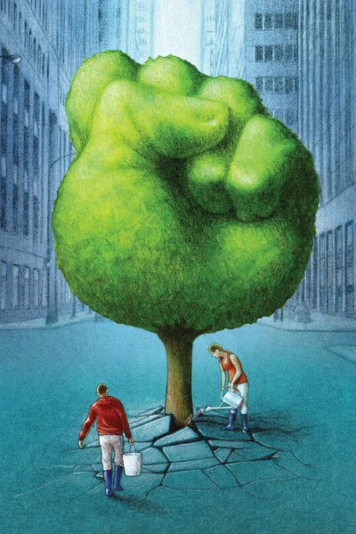 Art Worth Awareness: Fist by Pawel Kuczynski