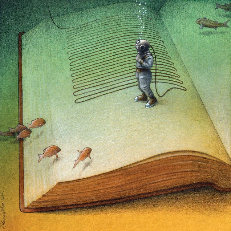 Deeper II by Pawel Kuczynski wall art