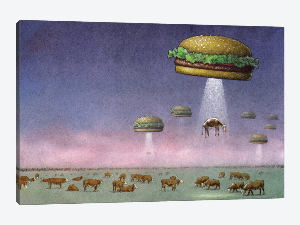 UFO by Pawel Kuczynski 1-piece Canvas Wall Art