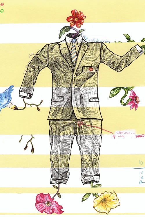 Compost The Rich by Paul Ward wall art