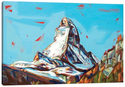 The Matterhorn Canvas Art Print - Paul Ward