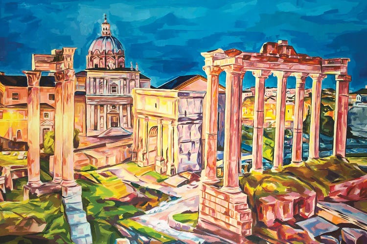 The Forum by Paul Ward wall art