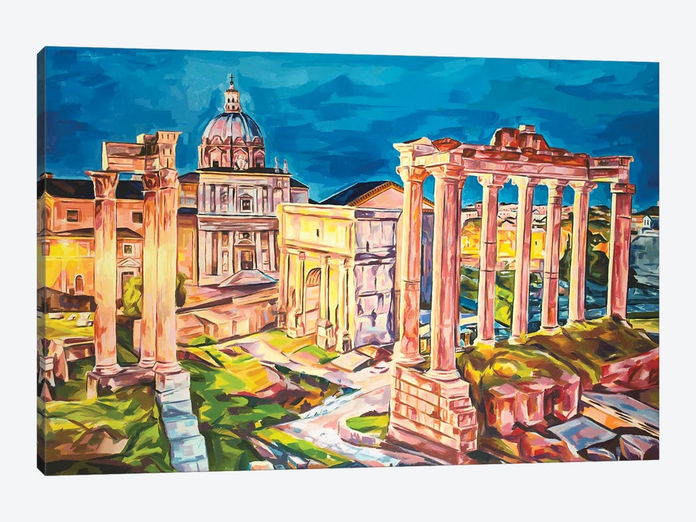 The Forum by Paul Ward 1-piece Canvas Print