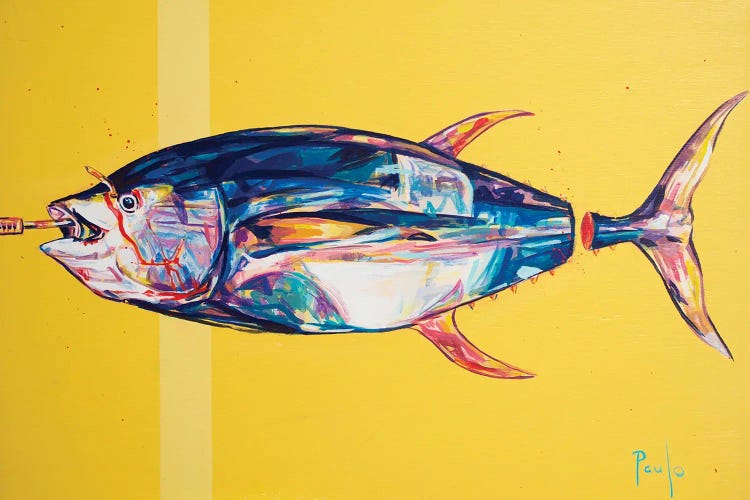 Yellowfin by Paul Ward wall art