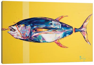 Yellowfin Canvas Art Print - Paul Ward