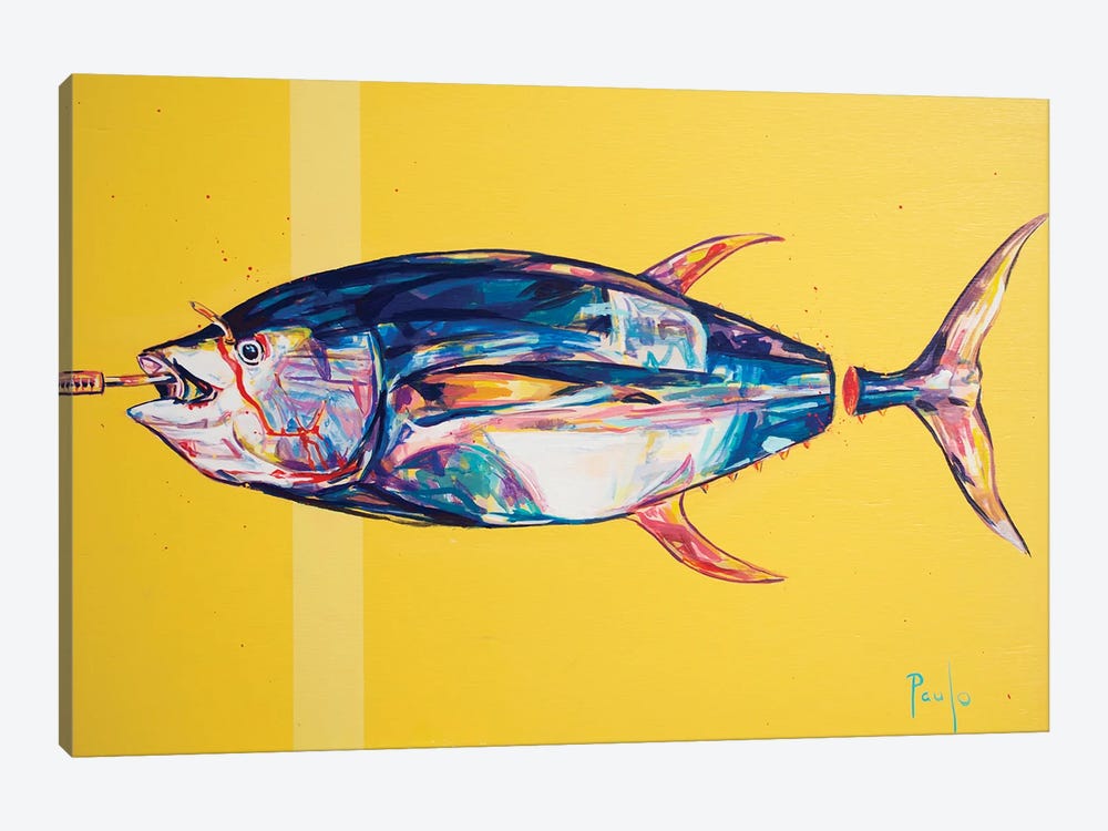 Yellowfin by Paul Ward 1-piece Canvas Wall Art