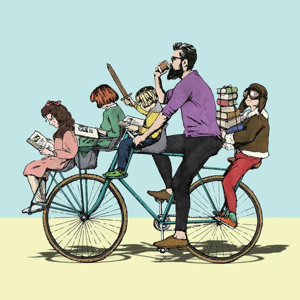 Reading: The Bibliobike by Peter Walters