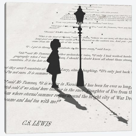 Lucy in Narnia Canvas Print #PWR21} by Peter Walters Canvas Art Print