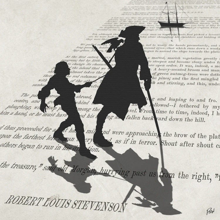 Treasure Island by Peter Walters wall art