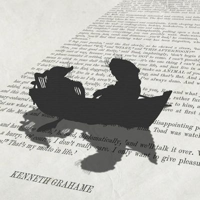 Wind Willows by Peter Walters framed canvas print