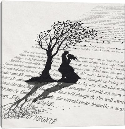 Wuthering Heights Canvas Art Print - Reading Nook