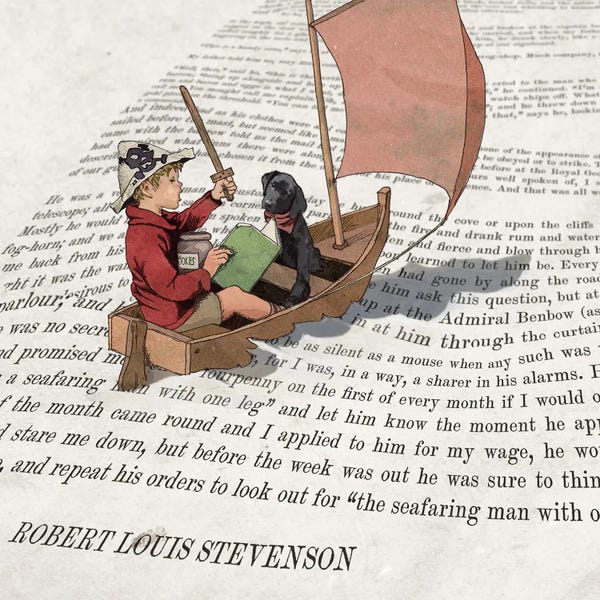 Children's Illustrations: Seaward Ho by Peter Walters