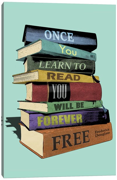 Forever Free Canvas Art Print - Reading