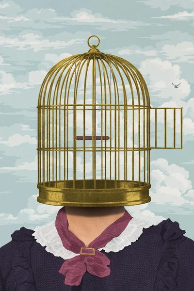 I Am Free by Peter Walters framed wall art