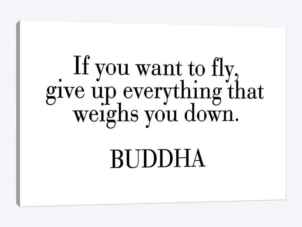 Buddha Quote by Pixy Paper 1-piece Art Print