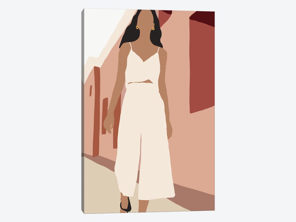 Mica Girl In Street VII by Pixy Paper 1-piece Art Print