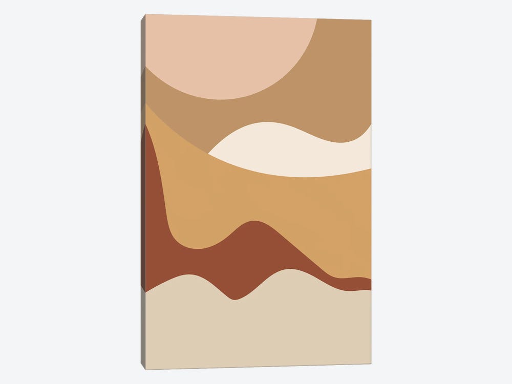 Mica Sand Dunes XXV by Pixy Paper 1-piece Canvas Print
