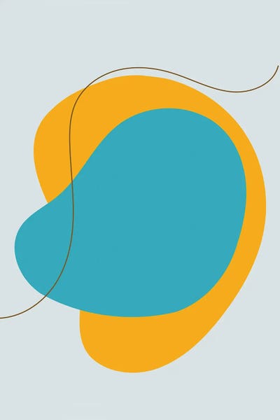 Pixy Paper: Mita Teal Bold XXII by Pixy Paper