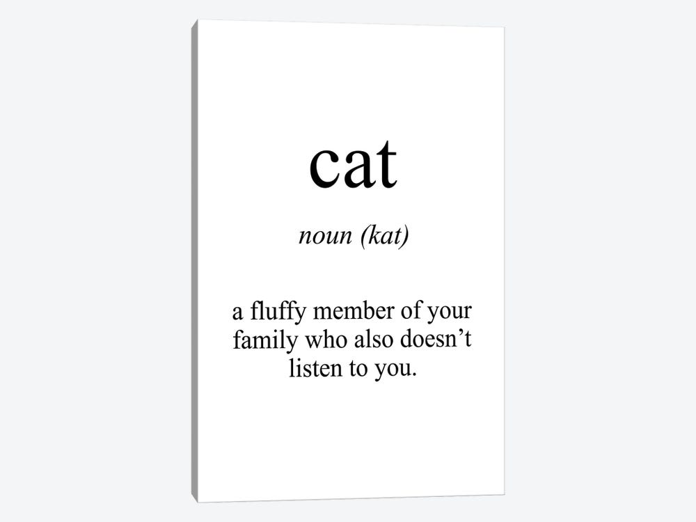 Cat Meaning by Pixy Paper 1-piece Art Print