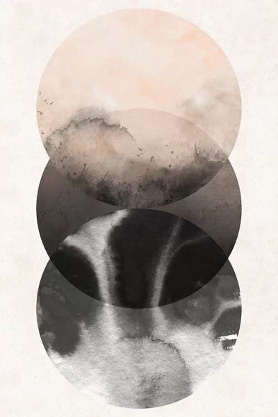 Pixy Paper: Abstract Nude & Pearl I by Pixy Paper