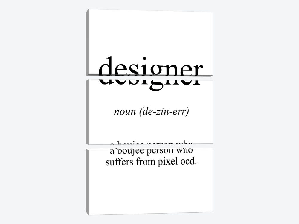 Designer Meaning by Pixy Paper 3-piece Canvas Print