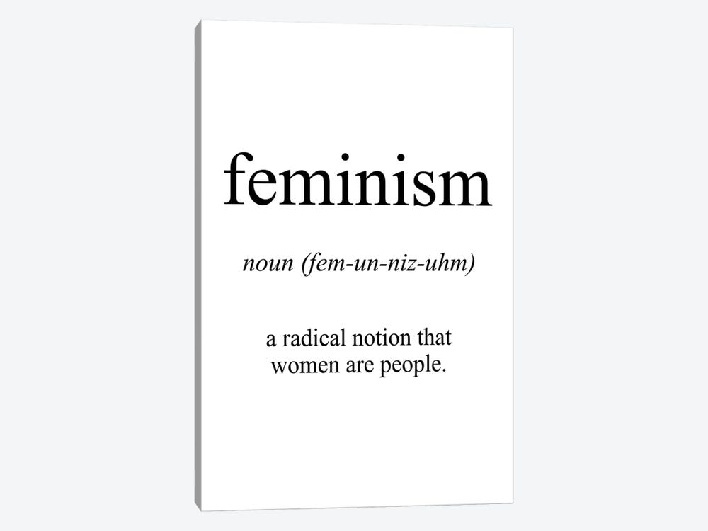 Feminism Meaning by Pixy Paper 1-piece Canvas Artwork