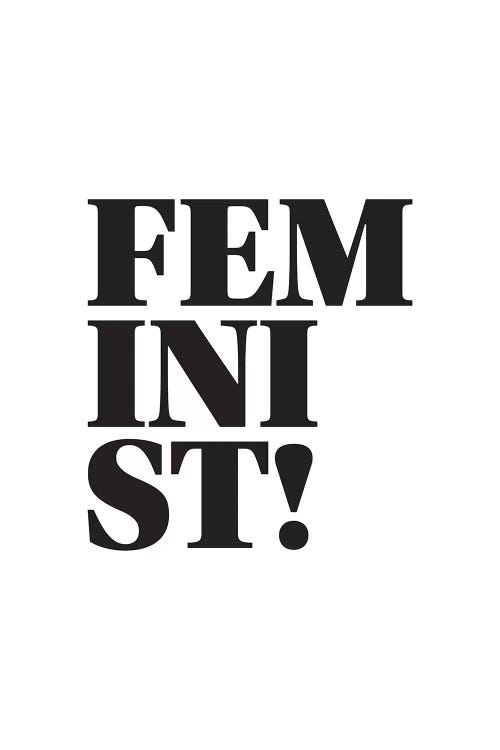 Feminist by Pixy Paper wall art