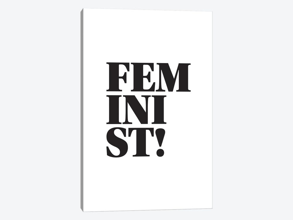 Feminist by Pixy Paper 1-piece Canvas Print