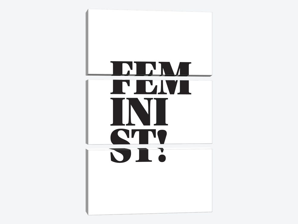 Feminist by Pixy Paper 3-piece Art Print