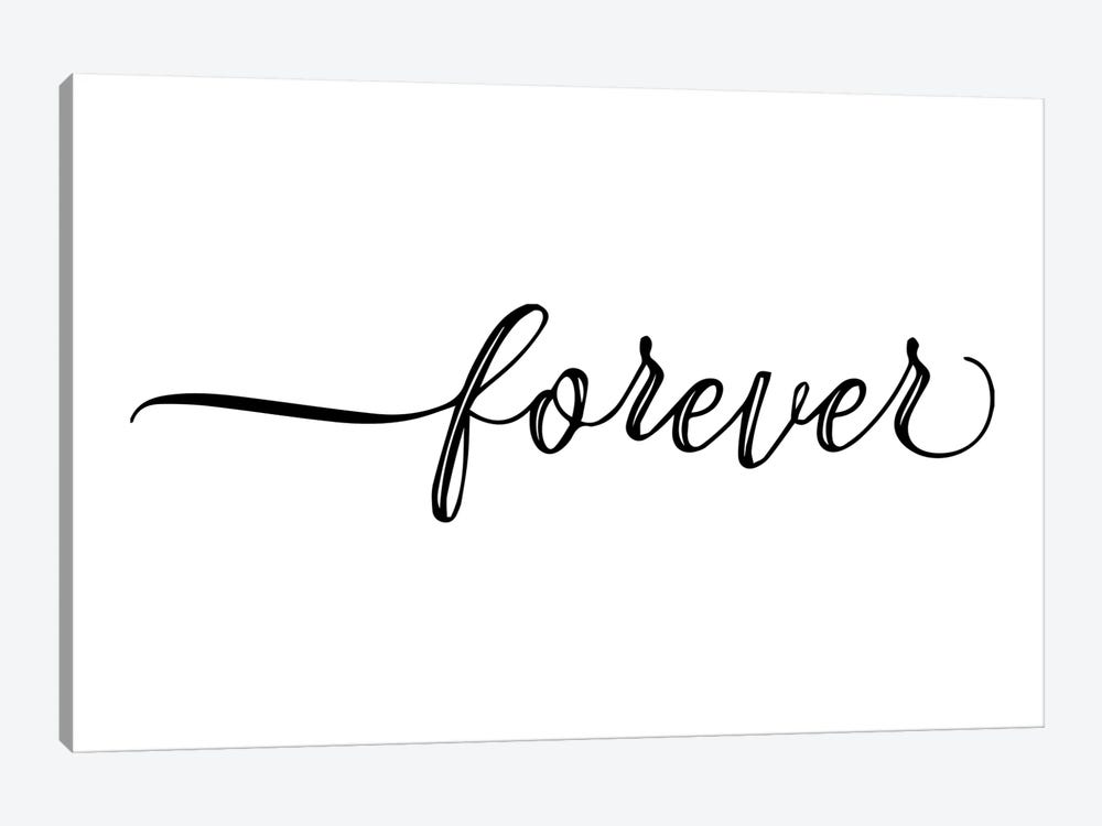 Forever by Pixy Paper 1-piece Canvas Print
