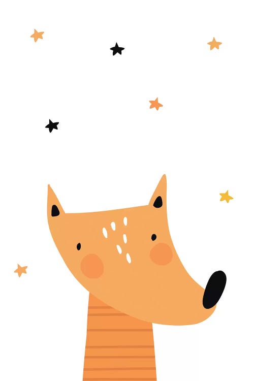 Fox by Pixy Paper wall art