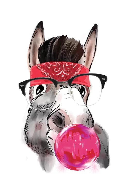Gangstar Donkey by Pixy Paper wall art